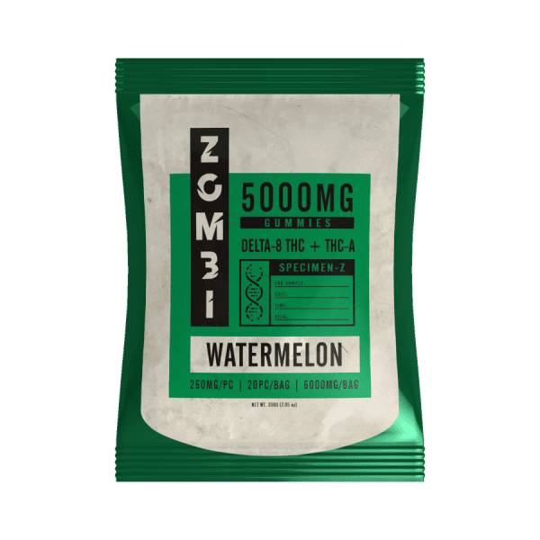 WATERMELON: 5,000MG THC-A GUMMIES